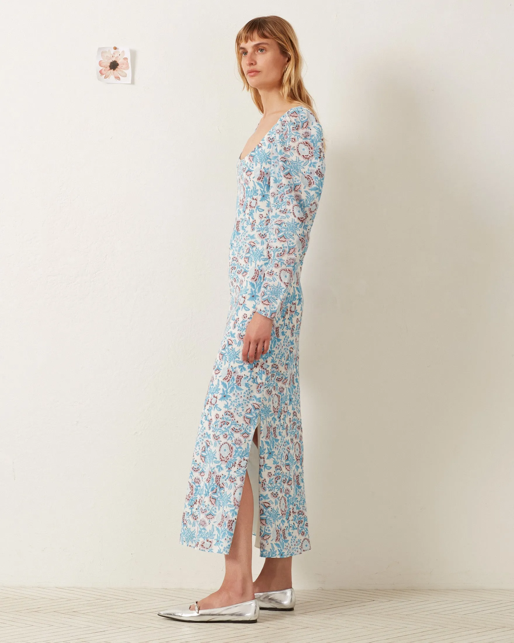 Paloma Blue Garden Dress sold by Alix of Bohemia product image thumbnail 2