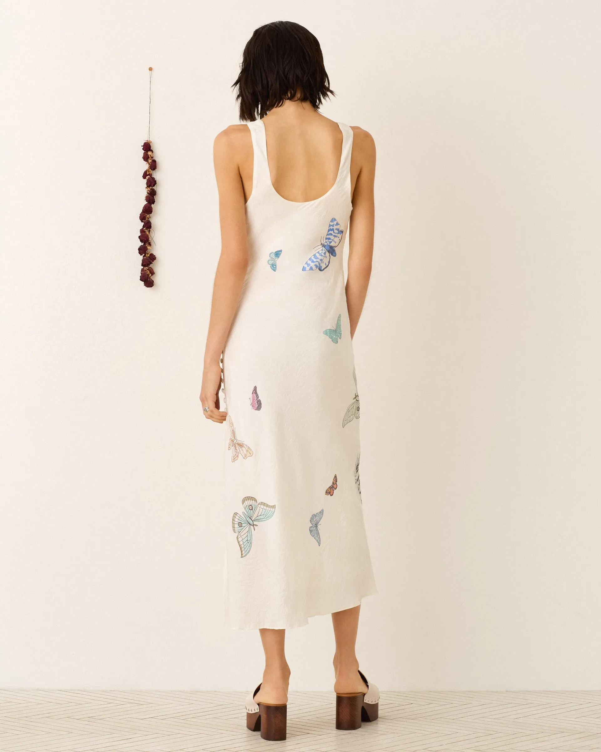 Adele Butterfly Garden Dress sold by Alix of Bohemia product image thumbnail 4