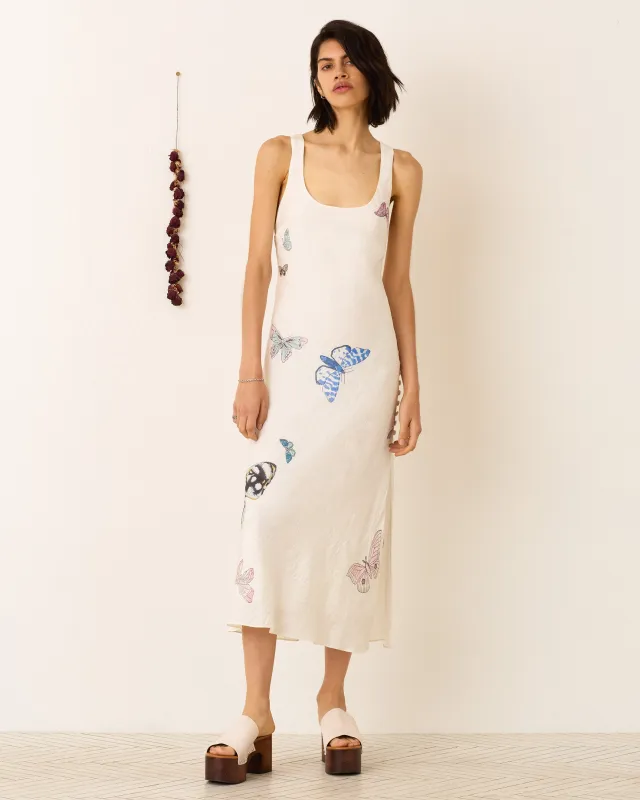 Adele Butterfly Garden Dress sold by Alix of Bohemia