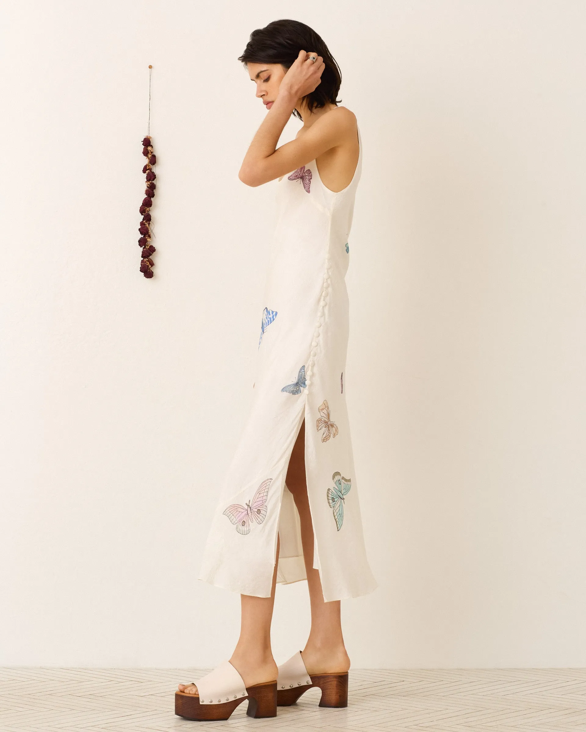 Adele Butterfly Garden Dress sold by Alix of Bohemia product image thumbnail 3