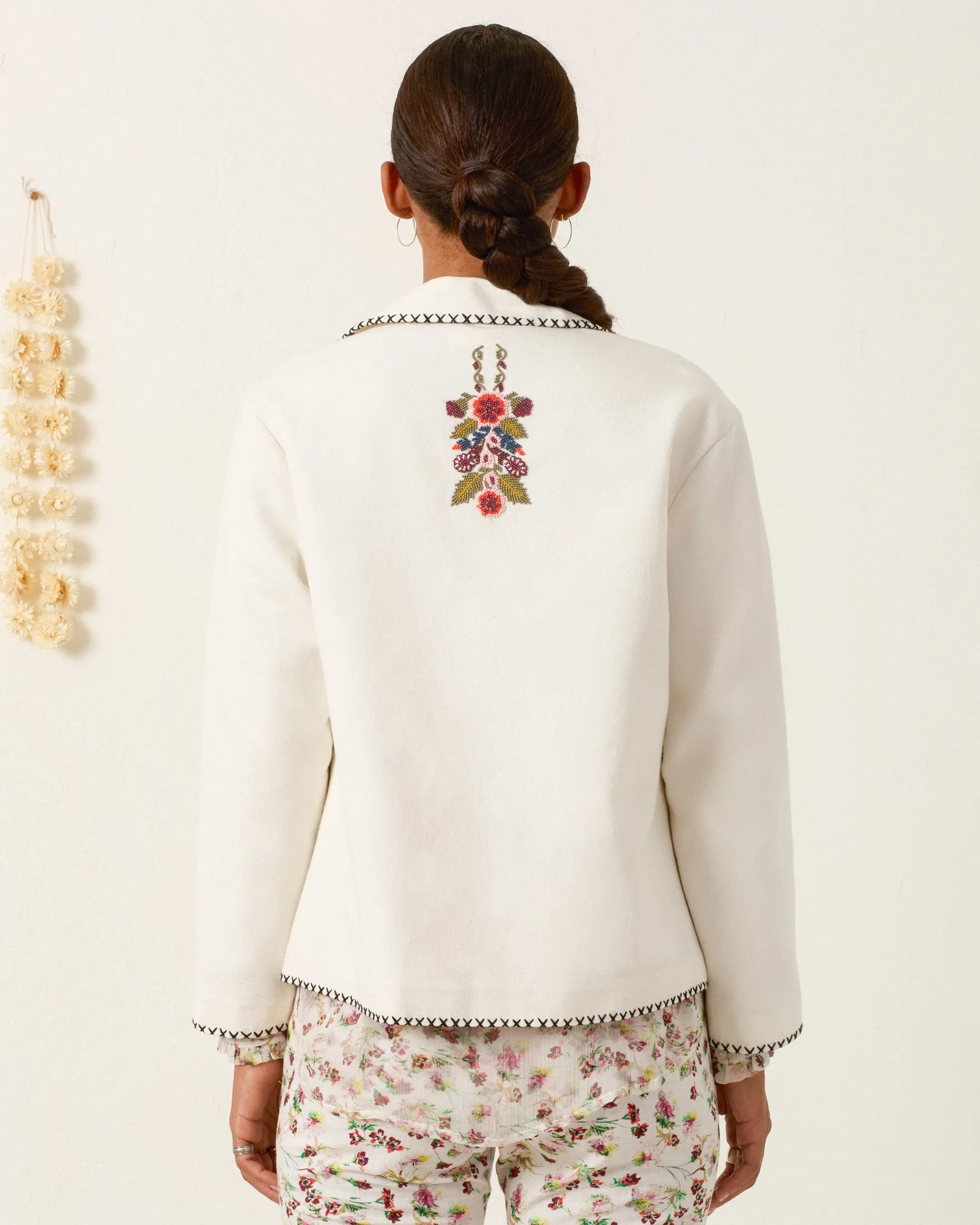 Francis Heirloom Flora Jacket sold by Alix of Bohemia product image thumbnail 3