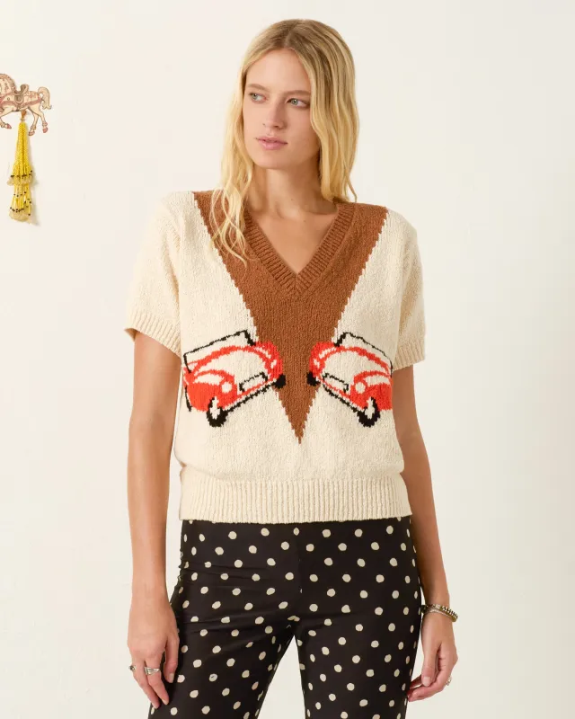 Easton Vintage Cruiser Sweater made by Alix of Bohemia