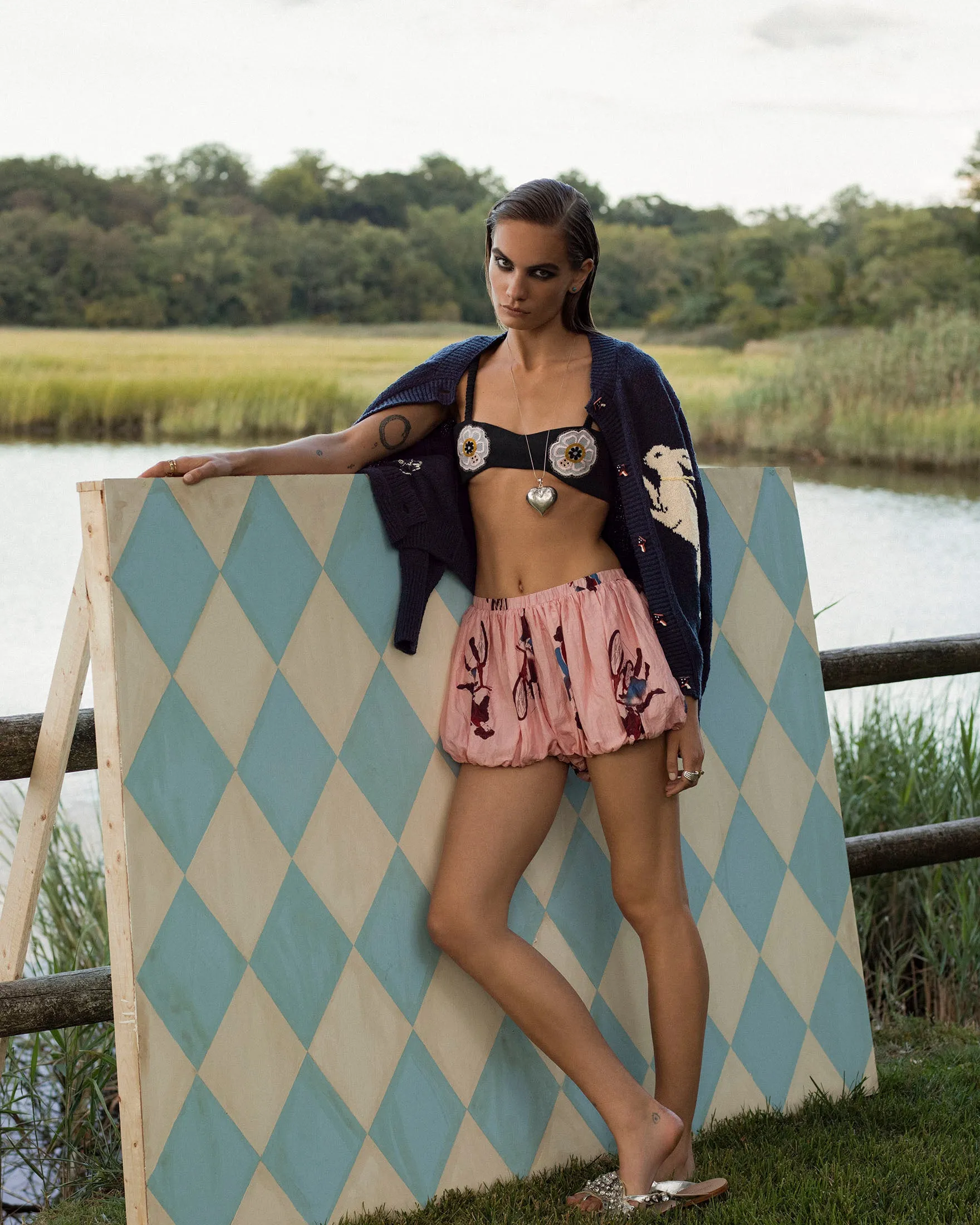 Sammi Midnight Hare Cardigan sold by Alix of Bohemia product image thumbnail 2