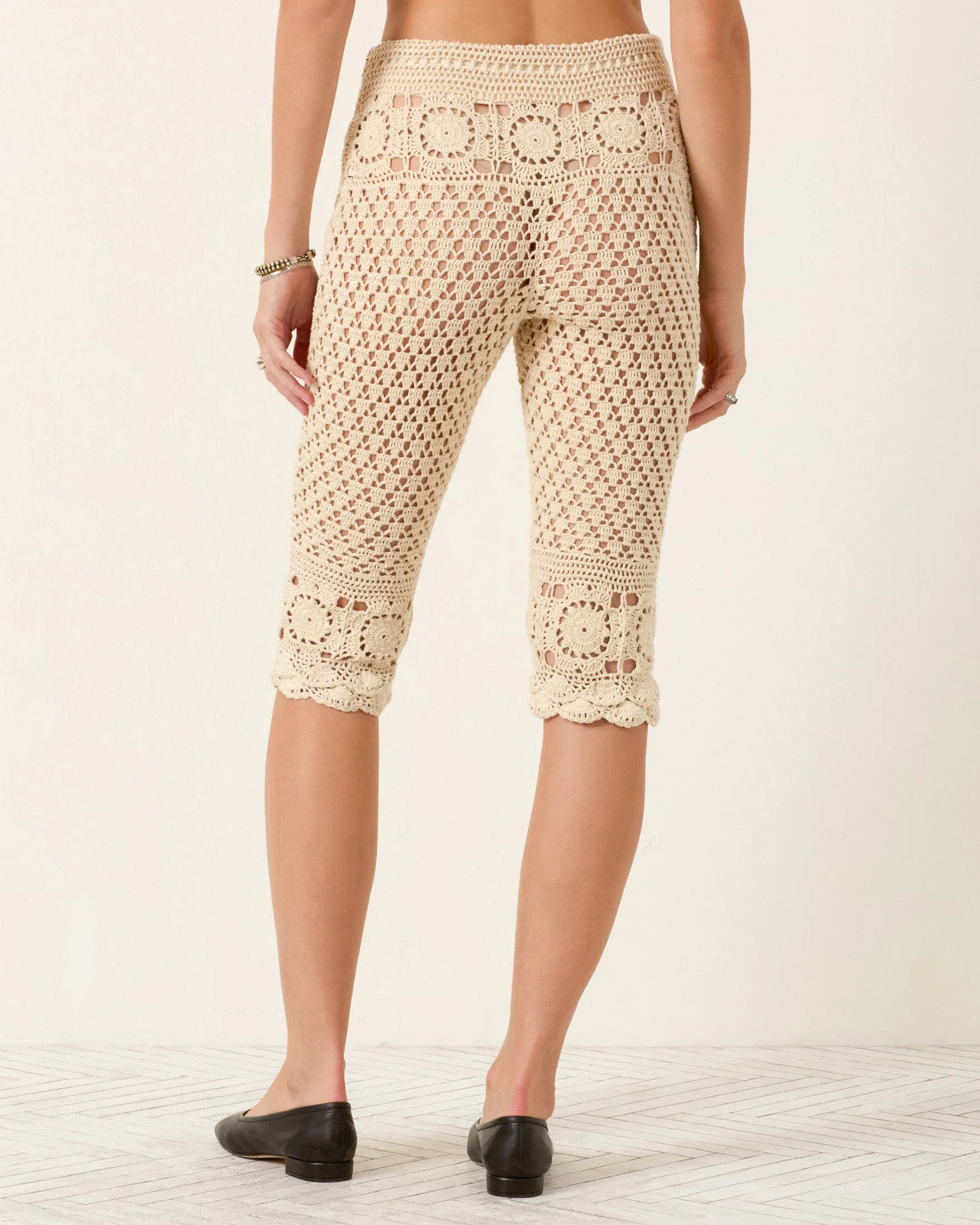 Aletta Ecru Mandala Pant sold by Alix of Bohemia product image thumbnail 2