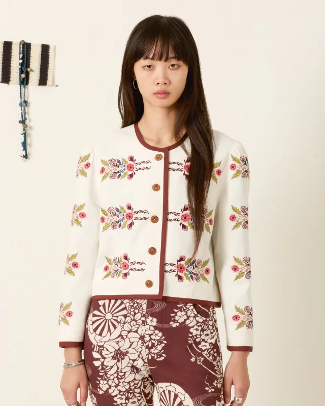 Dorian Heirloom Flora Jacket made by Alix of Bohemia