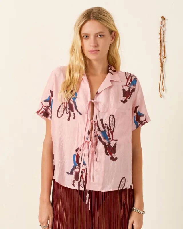 Styla Parisian Pedal Shirt made by Alix of Bohemia