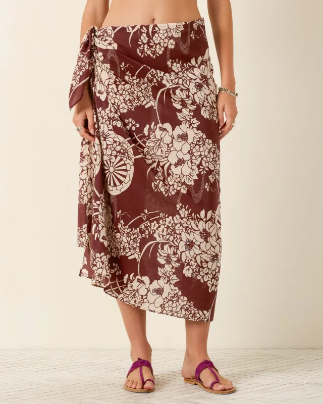 Soraya Auburn Spoke Sarong made by Alix of Bohemia