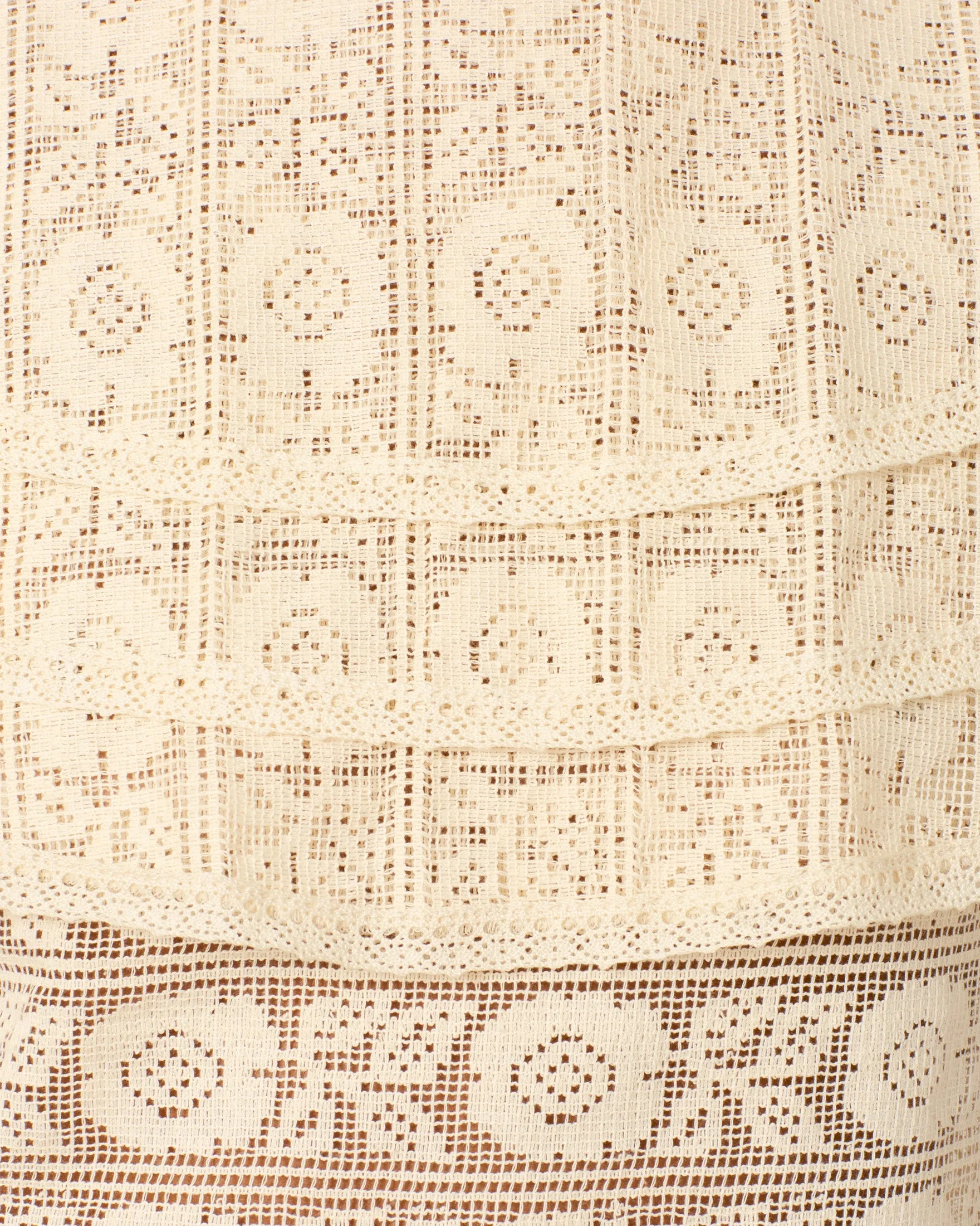 Elsie Ecru Daisy Lace Top sold by Alix of Bohemia product image thumbnail 4