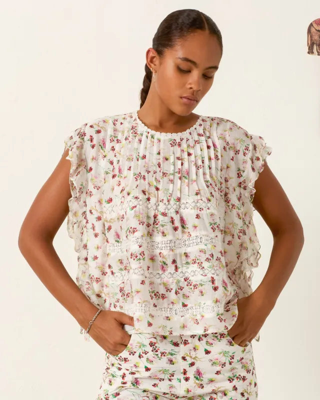 Maeva Wild Garden Top made by Alix of Bohemia