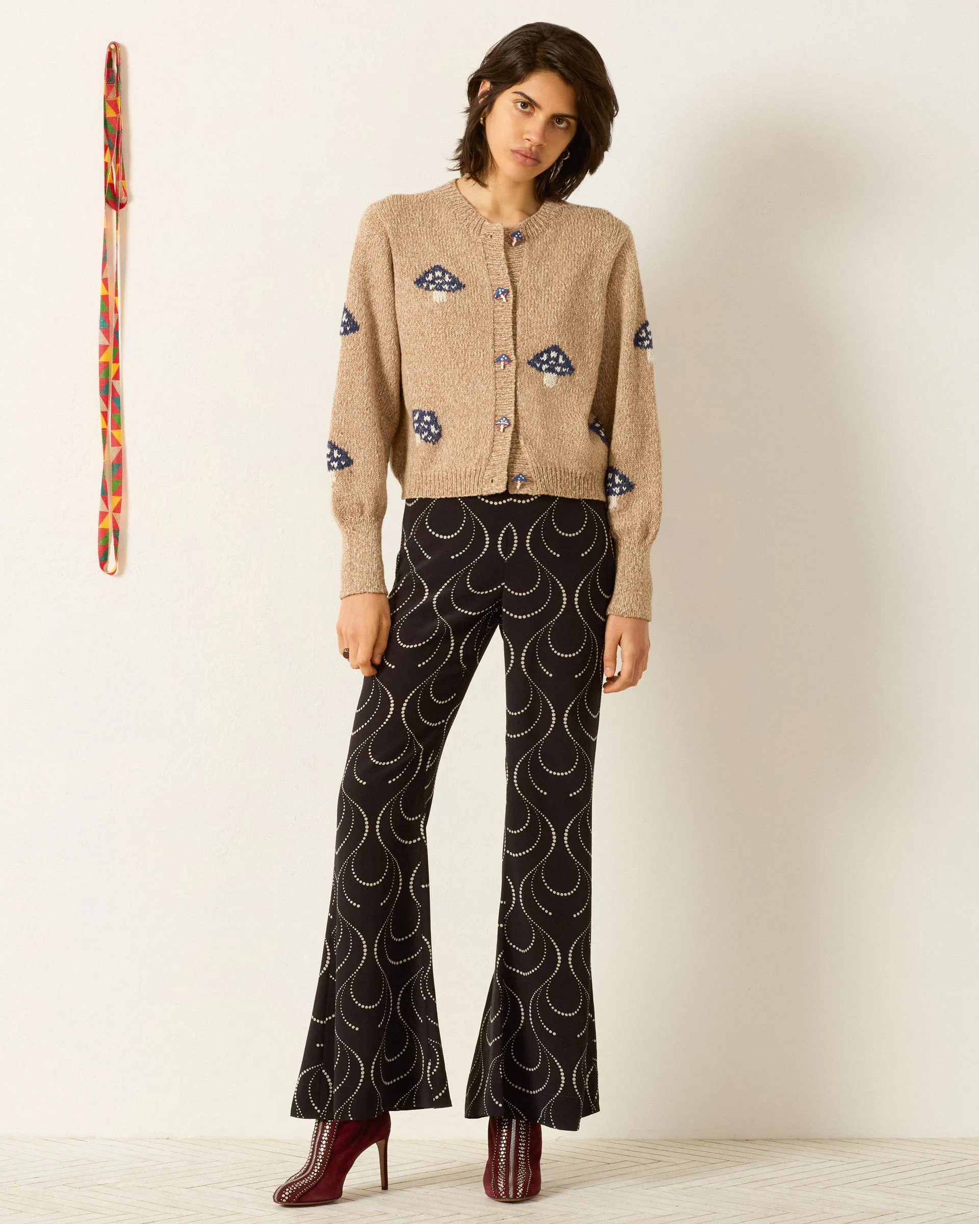 Sammi Champignon Knit Cardigan sold by Alix of Bohemia product image thumbnail 2