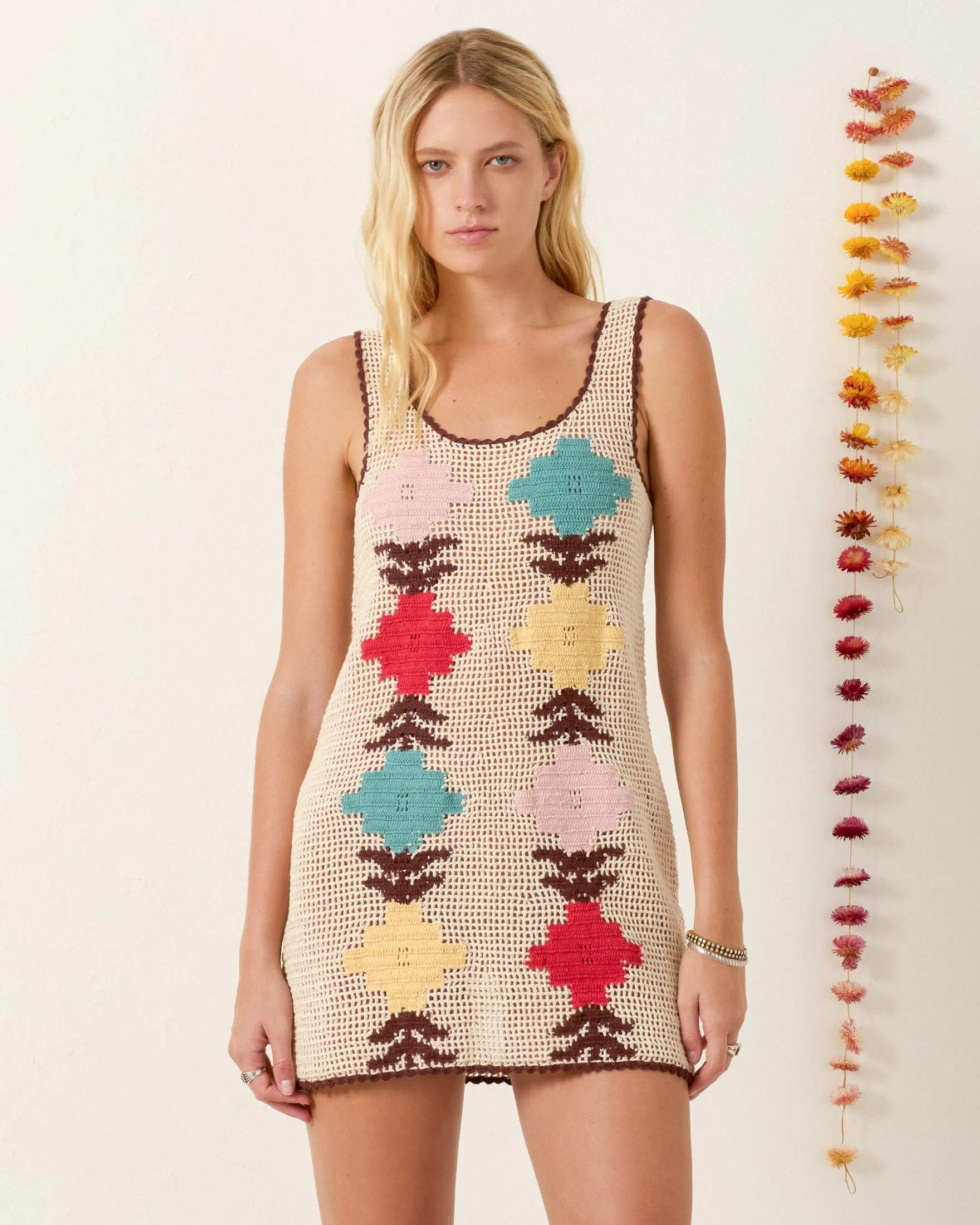 Tyler Daisy Chain Dress sold by Alix of Bohemia