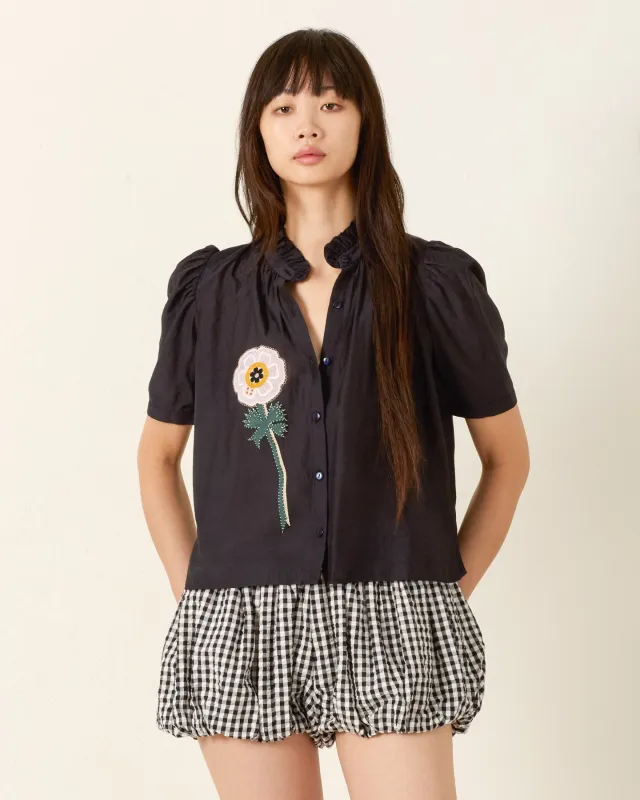 Winn Pressed Daisy Shirt made by Alix of Bohemia