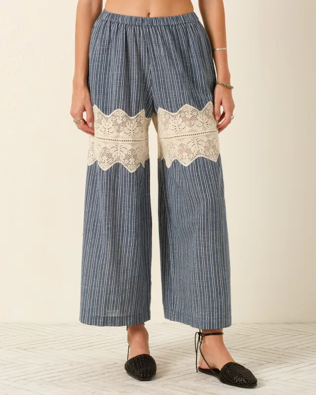 Margie Prima Micro Plaid Pant made by Alix of Bohemia