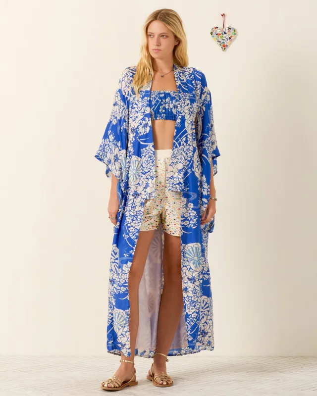 Grace Royal Spoke Kimono Dress made by Alix of Bohemia