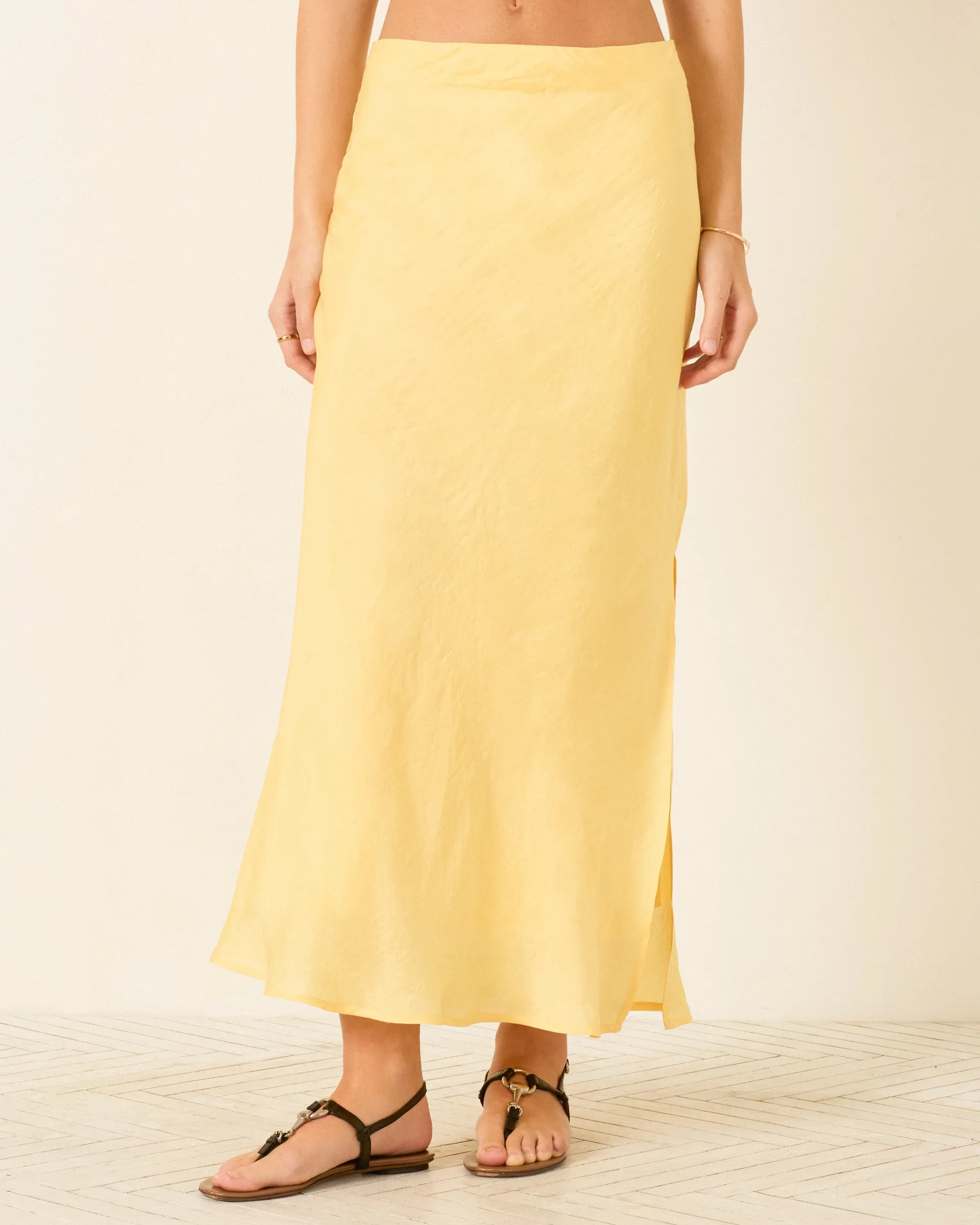 Lyra Sunlight Silk Skirt sold by Alix of Bohemia