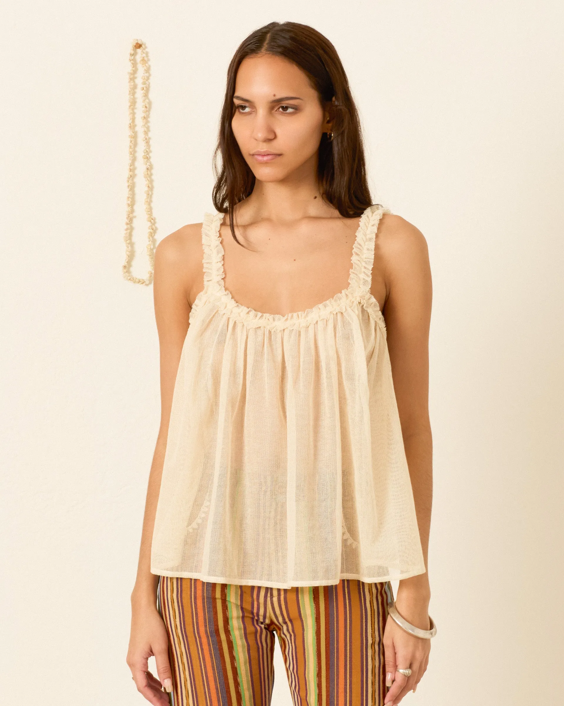 Tati Pearl Weave Top sold by Alix of Bohemia