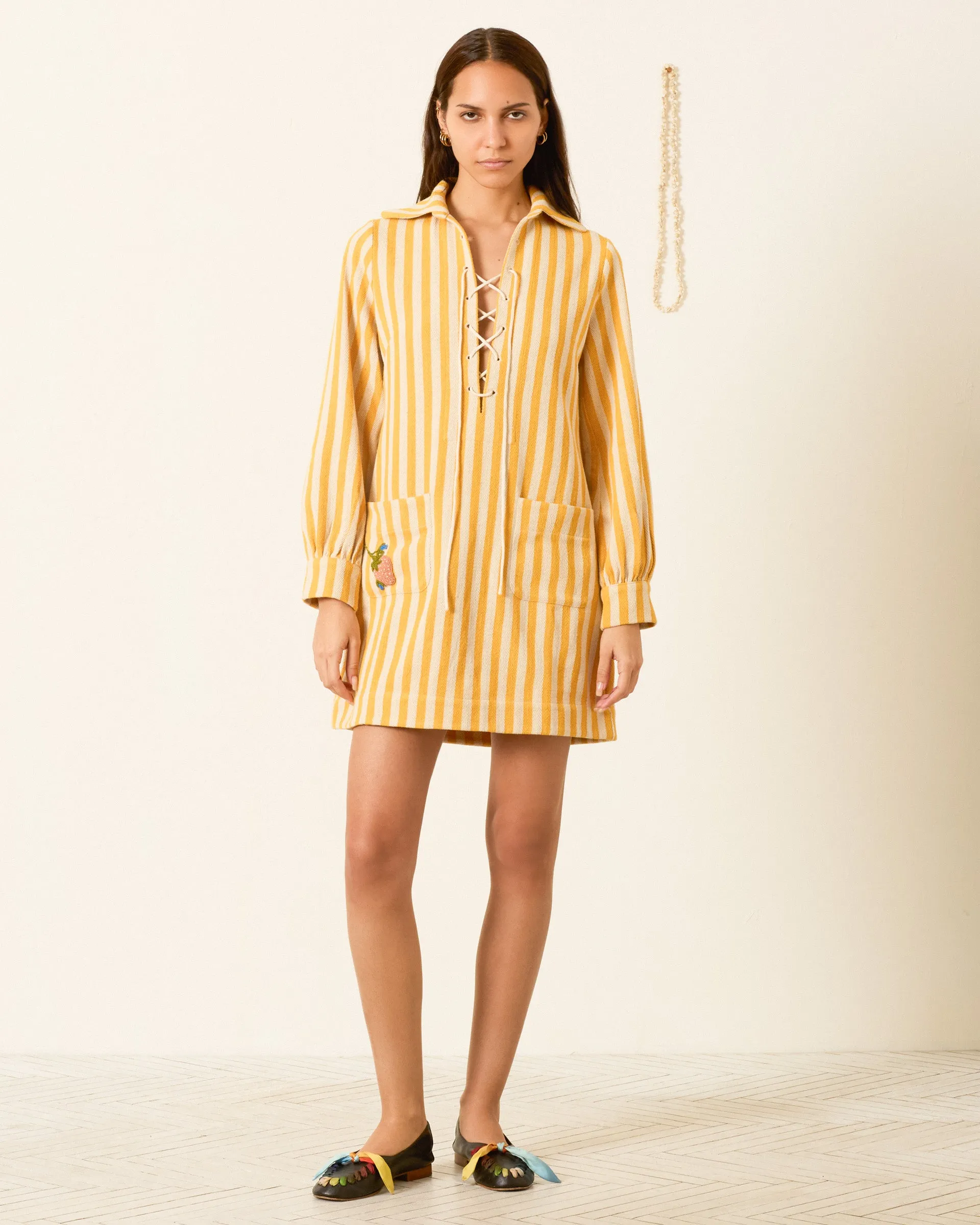 Isadora Sunlight Stripe Dress sold by Alix of Bohemia product image thumbnail 2