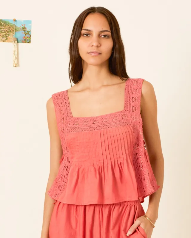 Mimi Rouge Dust Top made by Alix of Bohemia