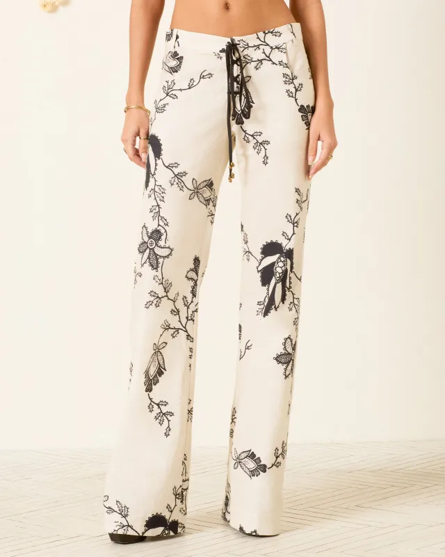 Cooper Shadow Lace Pant made by Alix of Bohemia