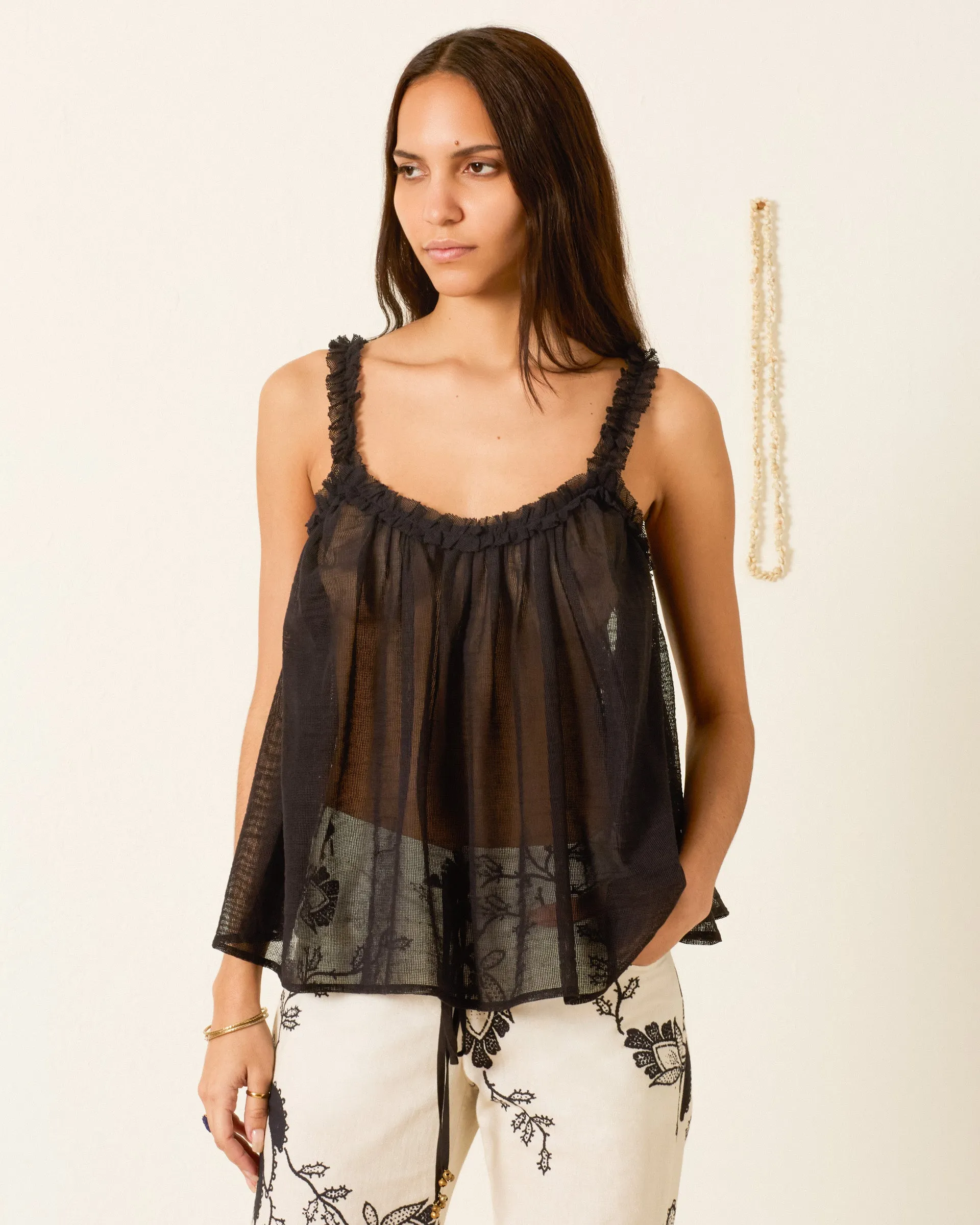 Tati Onyx Weave Top sold by Alix of Bohemia
