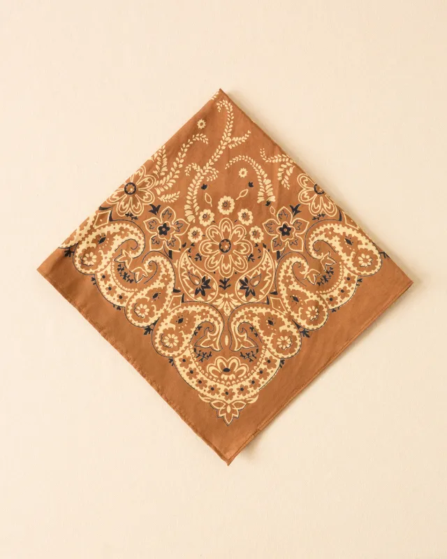 Bodhi Toffee Bandana made by Alix of Bohemia