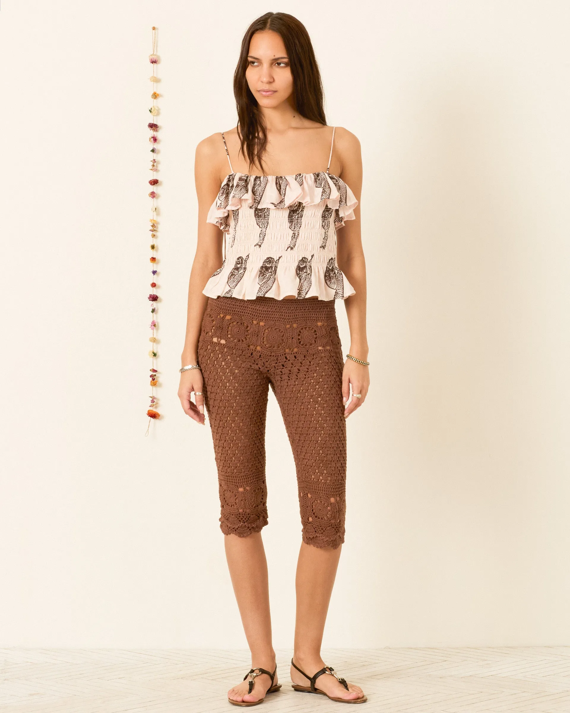 Claire Snail Study Silk Top sold by Alix of Bohemia product image thumbnail 3