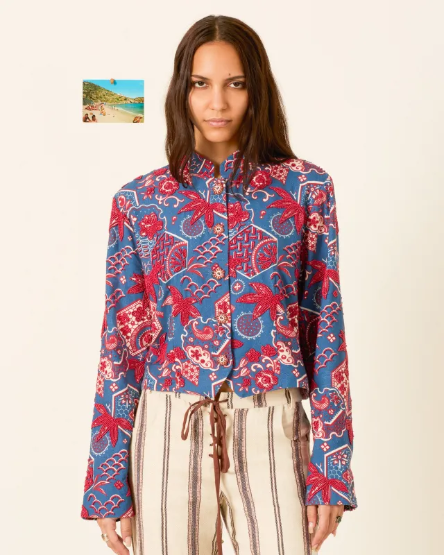 Clarke Delft Hive Jacket made by Alix of Bohemia