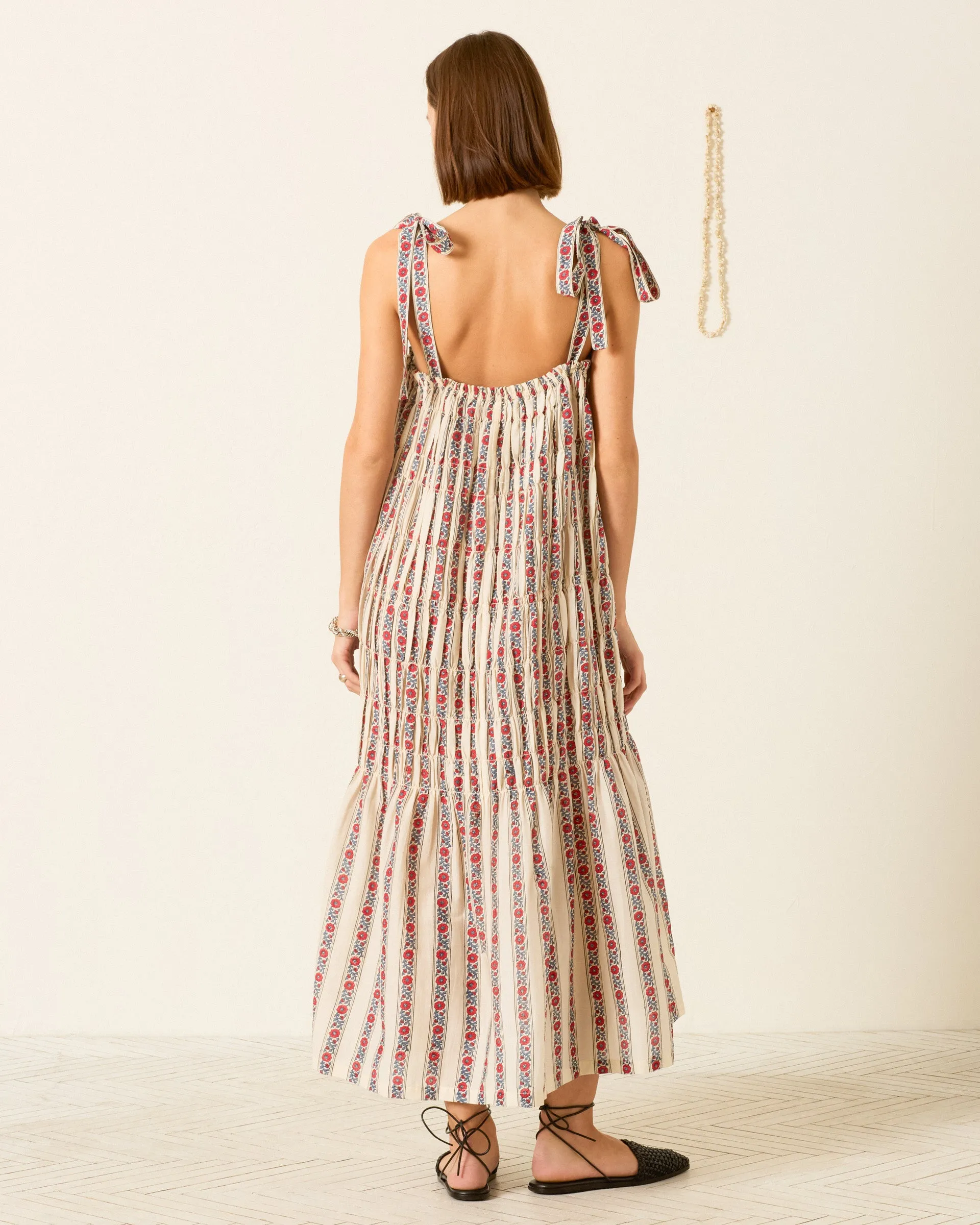 Emrys Roseband Stripe Dress sold by Alix of Bohemia product image thumbnail 2