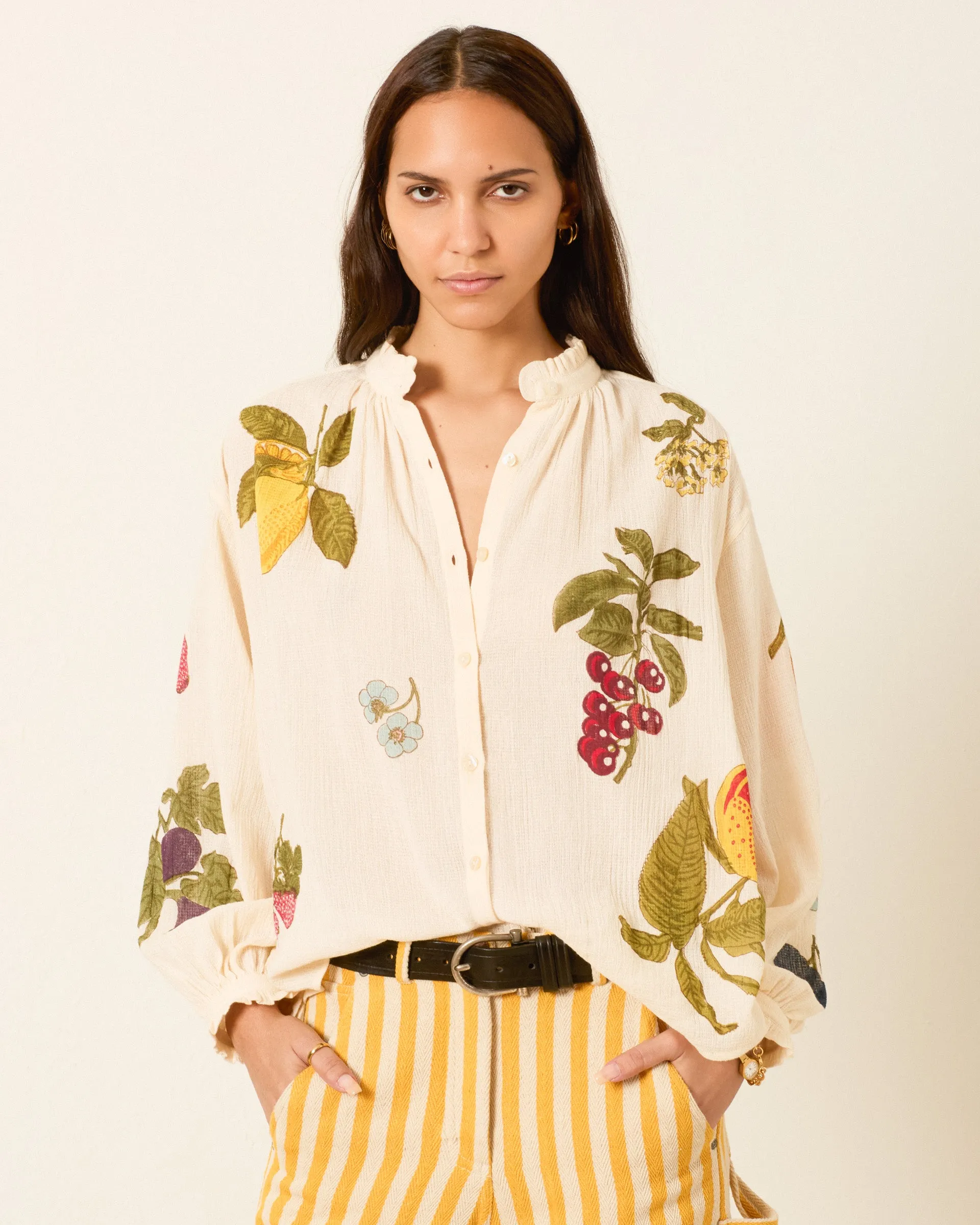Poet Nine Fruit Blouse sold by Alix of Bohemia
