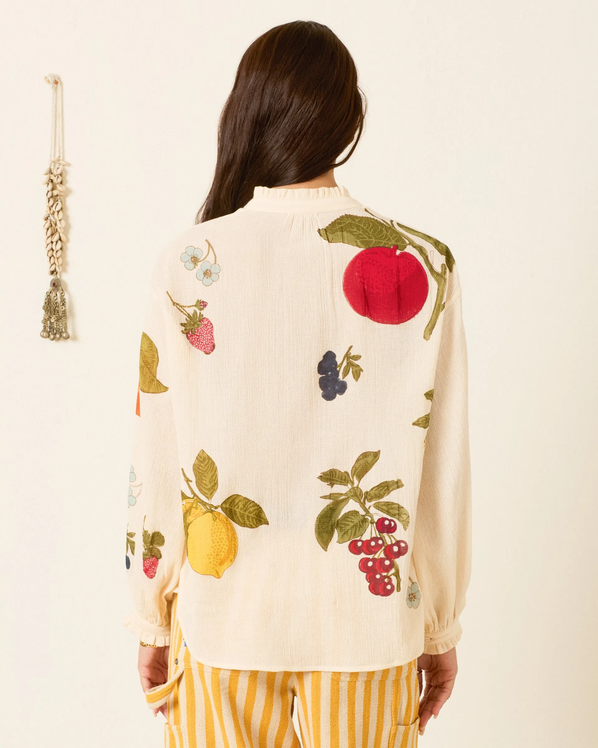 Poet Nine Fruit Blouse sold by Alix of Bohemia product image thumbnail 2