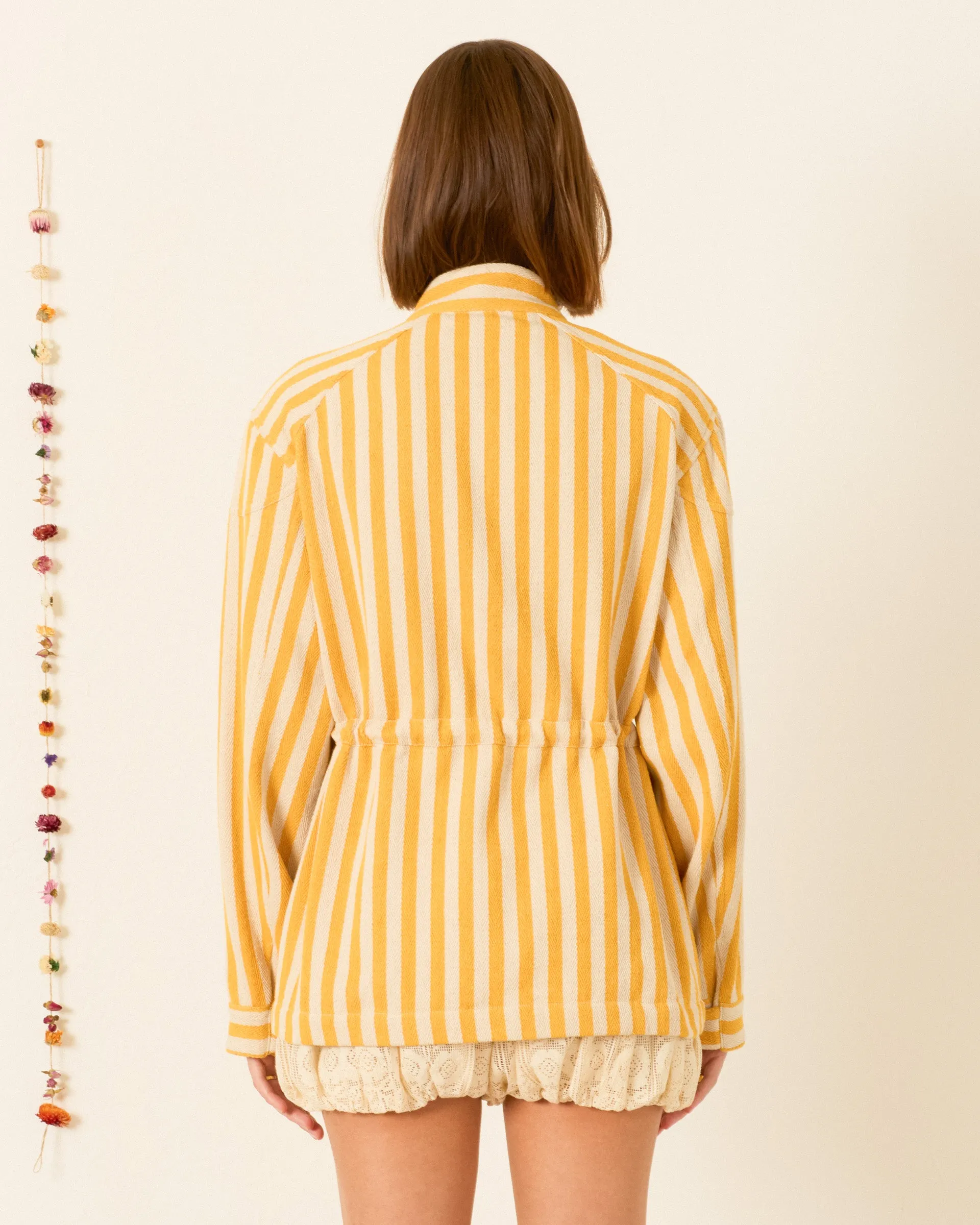 Evelyn Sunlight Stripe Jacket sold by Alix of Bohemia product image thumbnail 4