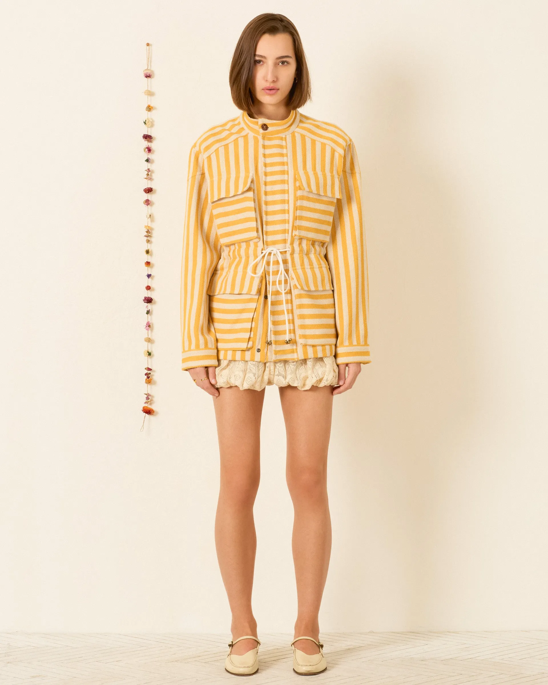 Evelyn Sunlight Stripe Jacket sold by Alix of Bohemia product image thumbnail 3