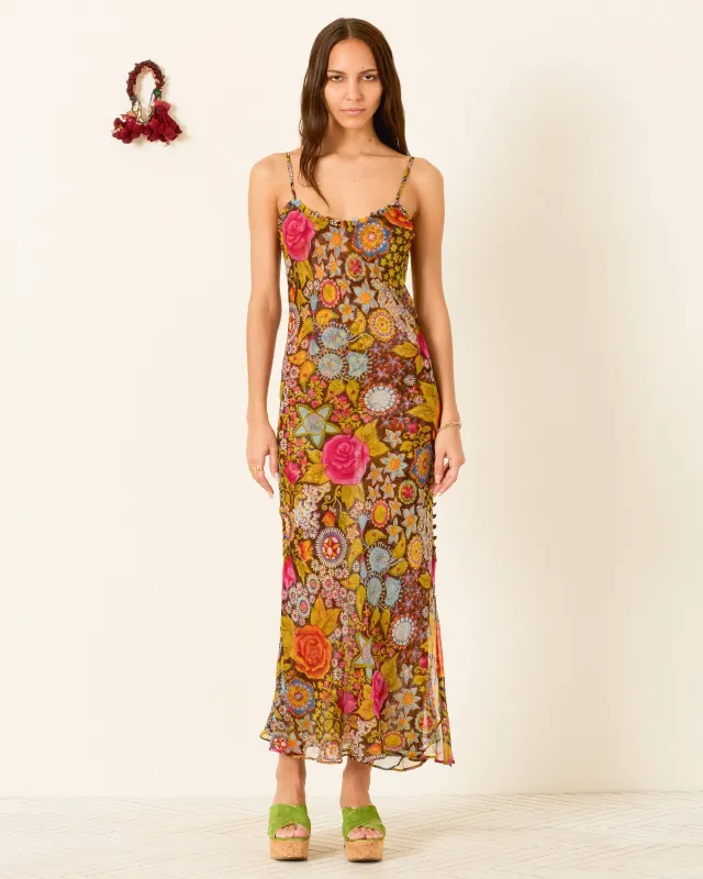 Athens Bloom Mirage Dress made by Alix of Bohemia