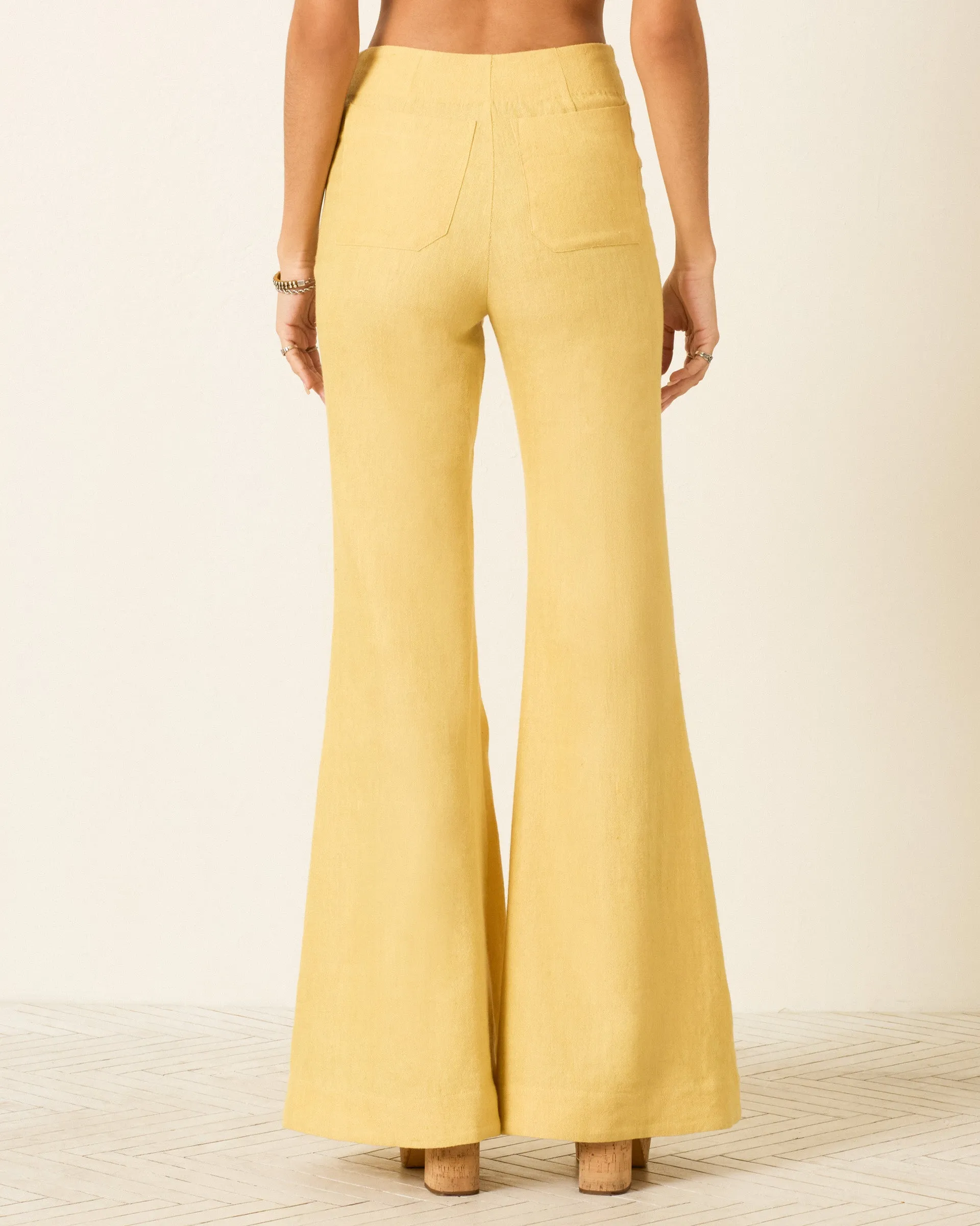 Farah Sunlight Linen Pant sold by Alix of Bohemia product image thumbnail 3