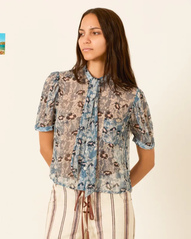 Chance Water Flower Shirt made by Alix of Bohemia