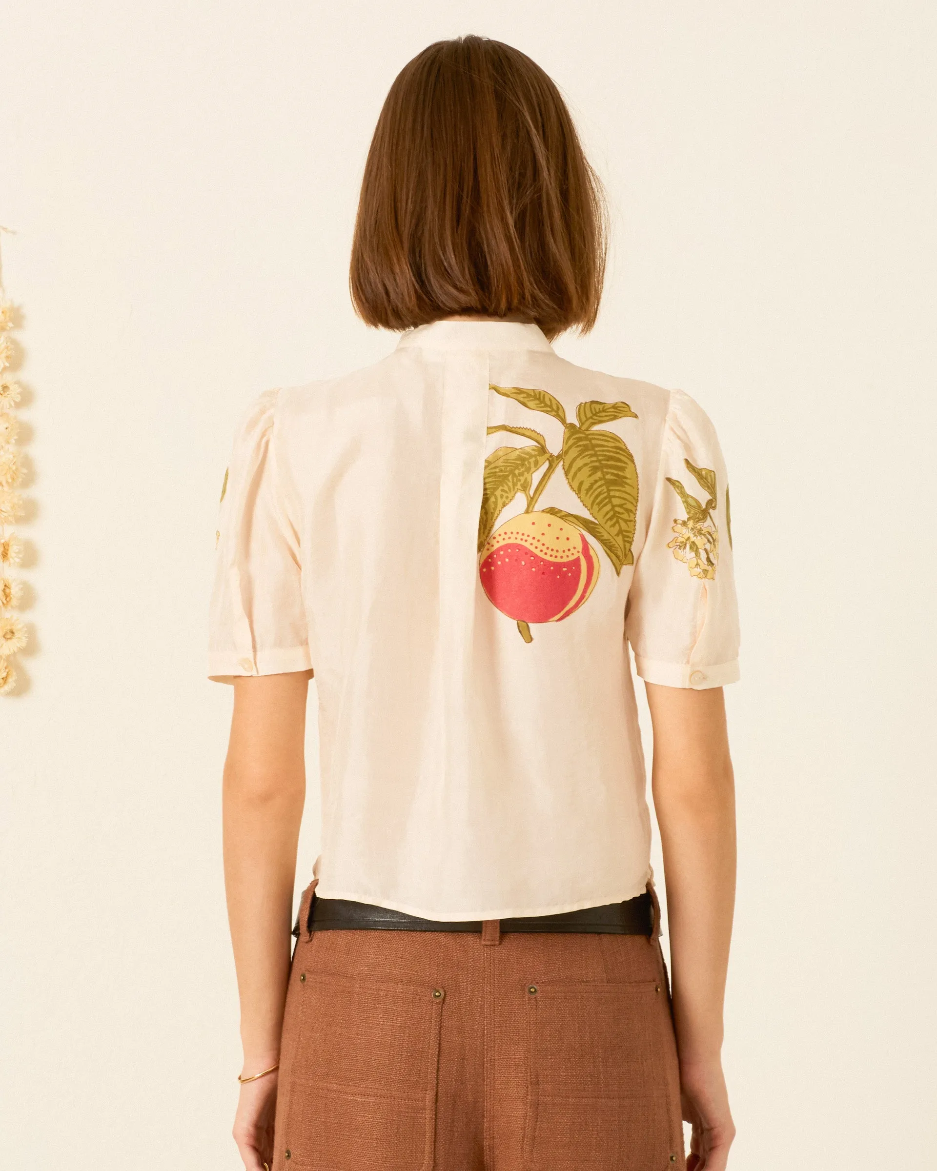 Chance Four Fruit Silk Shirt sold by Alix of Bohemia product image thumbnail 2