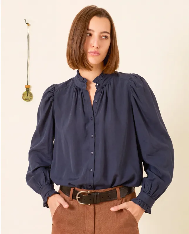 Artemis Deep Sea Shirt made by Alix of Bohemia