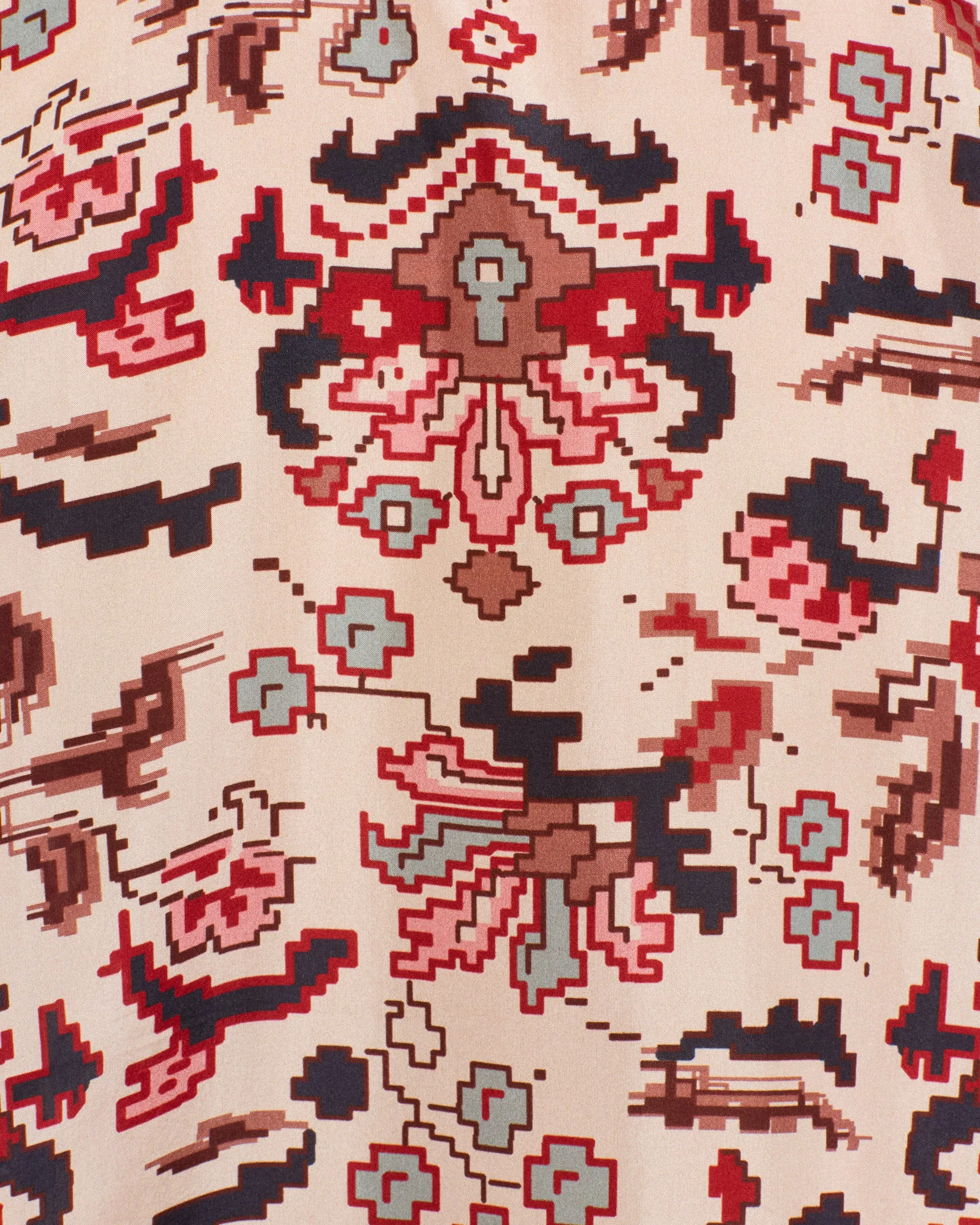 Dana Horizon Kilim Silk Shirt sold by Alix of Bohemia product image thumbnail 4