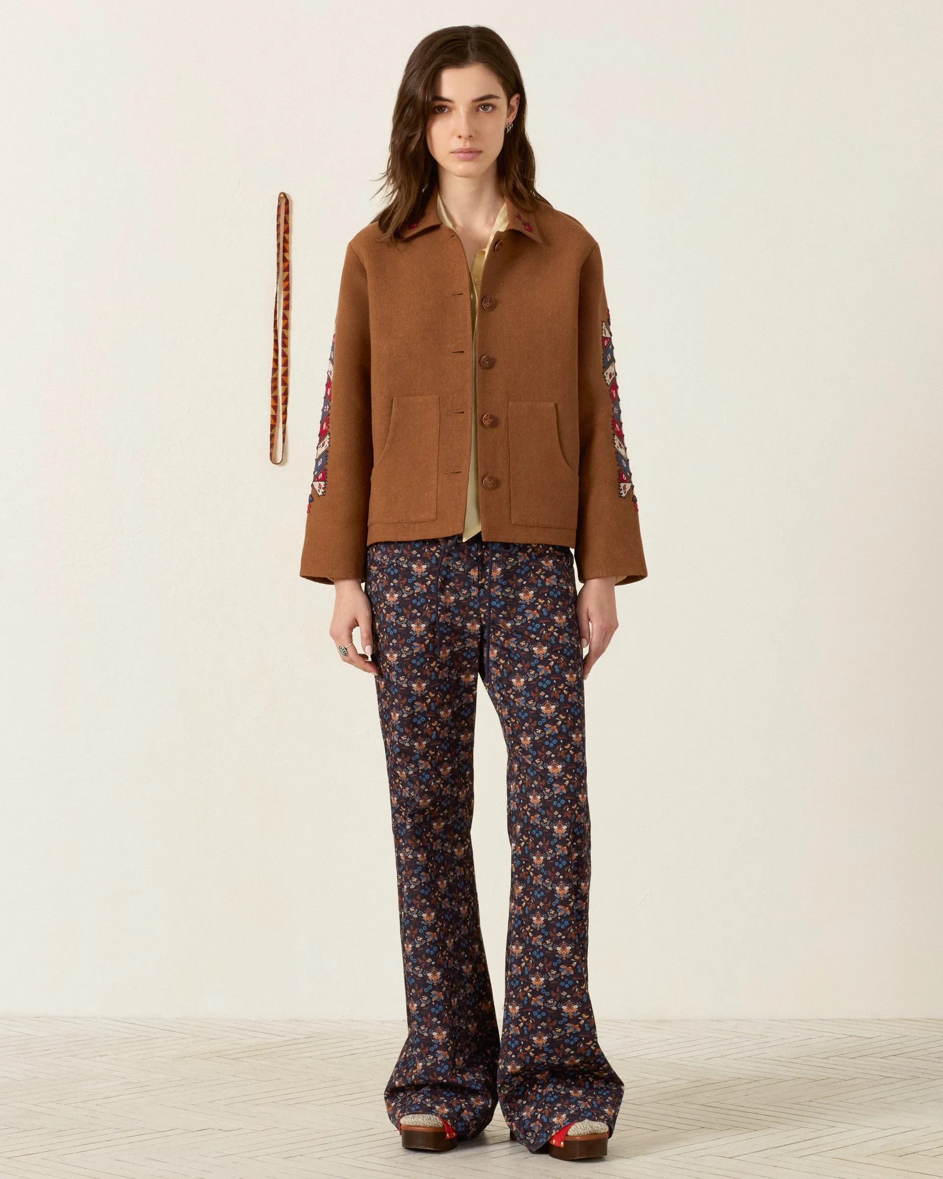 Western Doe Arrow Silk Jacket sold by Alix of Bohemia product image thumbnail 4