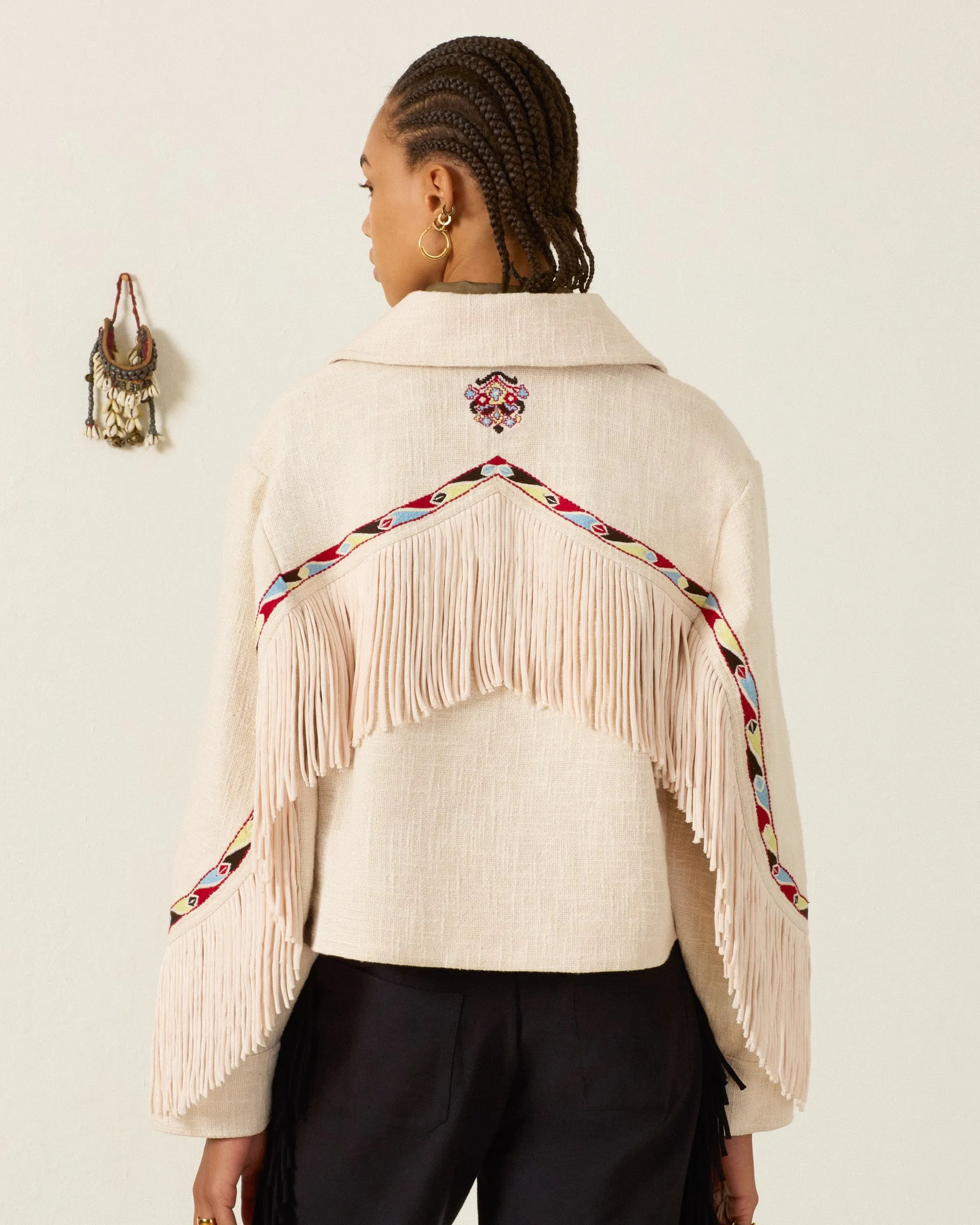 Court Prairie Fringe Jacket sold by Alix of Bohemia product image thumbnail 2