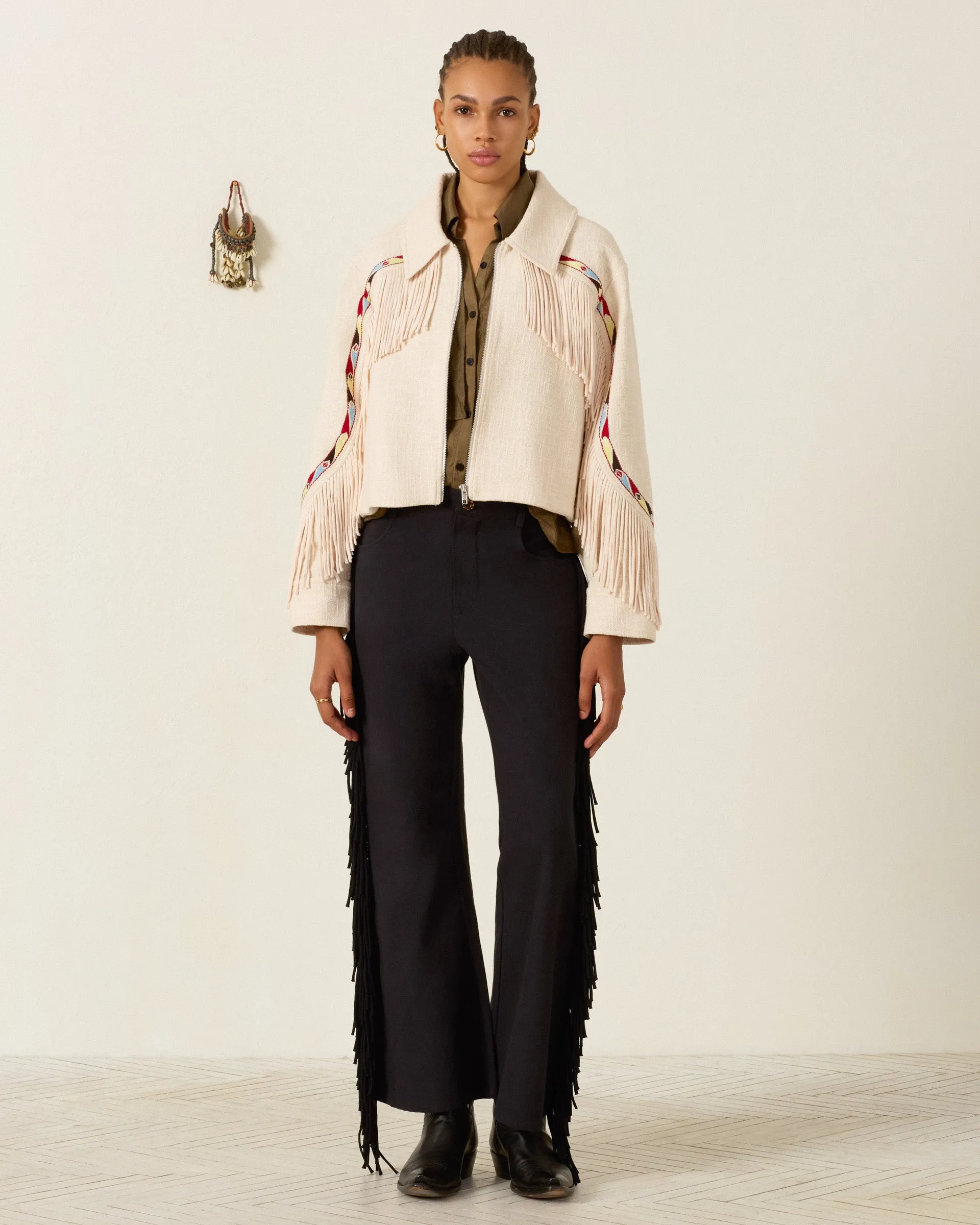 Court Prairie Fringe Jacket sold by Alix of Bohemia product image thumbnail 3