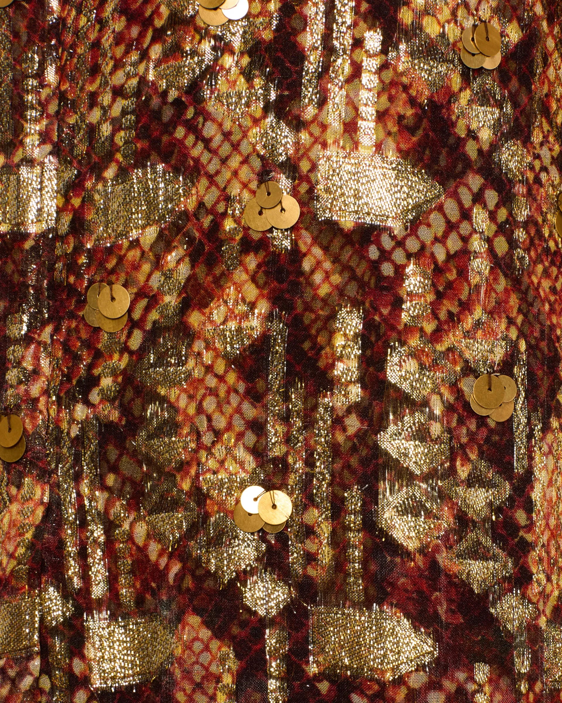Nia Topaz Snakeskin Dress sold by Alix of Bohemia product image thumbnail 3