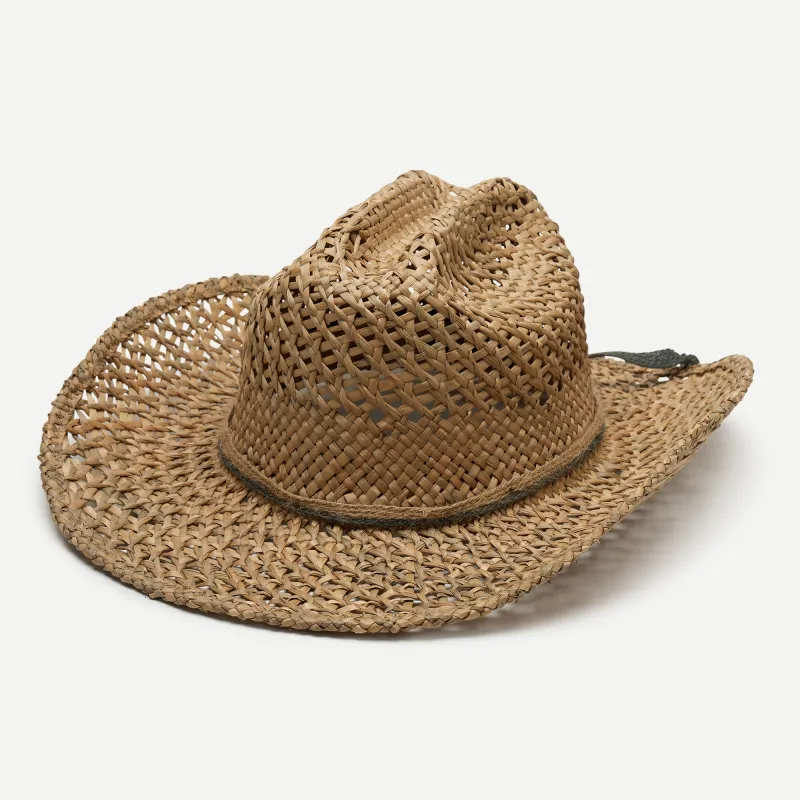 Jessica Straw Cowboy in Seagrass - Men's made by Wyeth