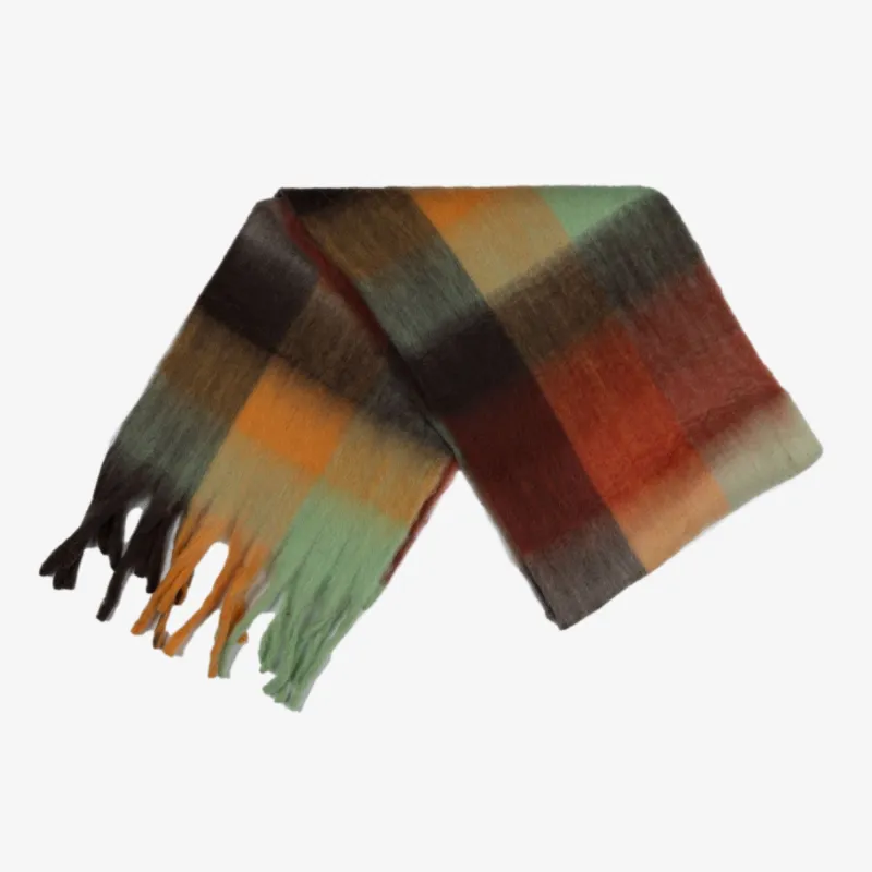 The Oversized Blanket Scarf made by Wyeth