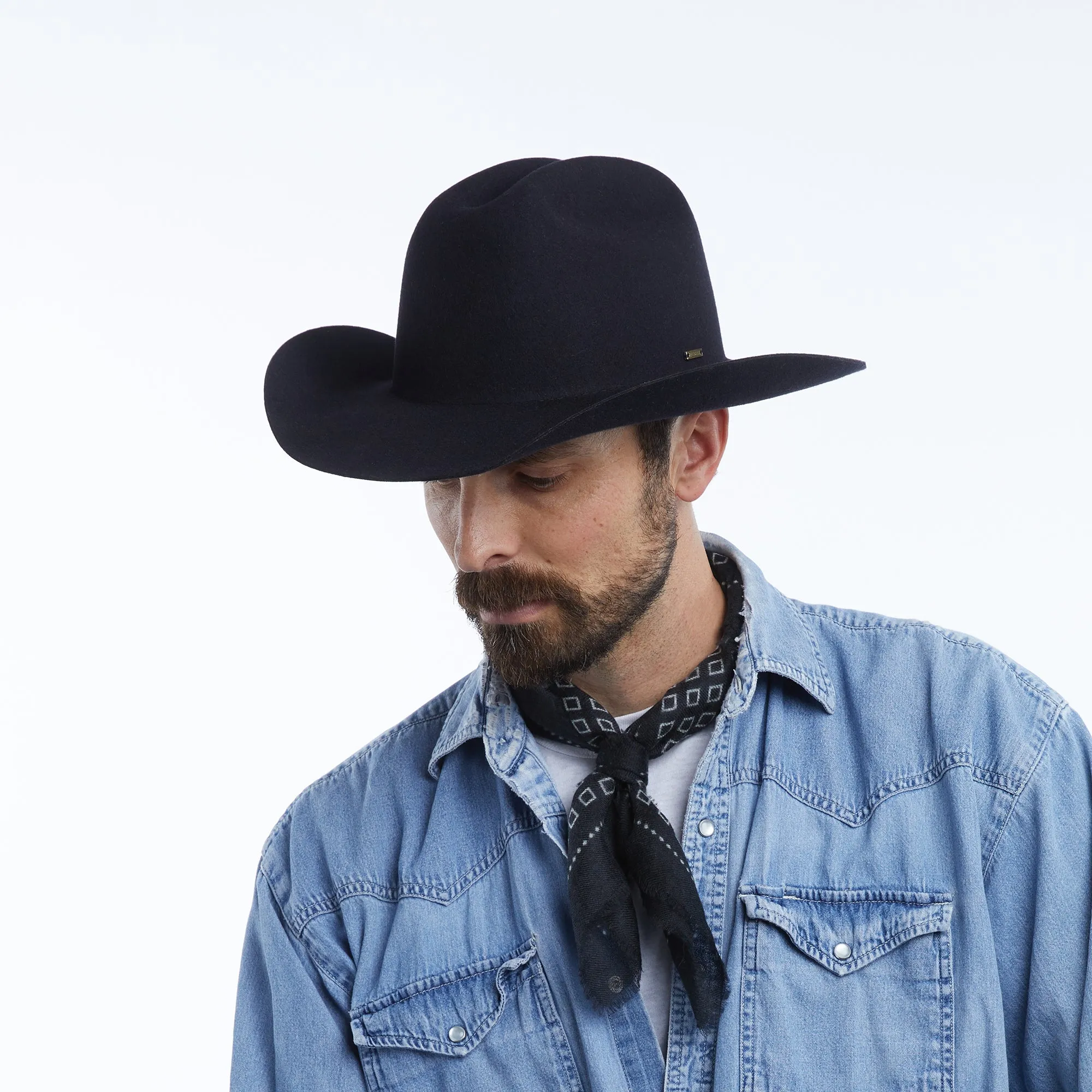 Brooks Cashmere Bandana in Black sold by Wyeth product image thumbnail 2