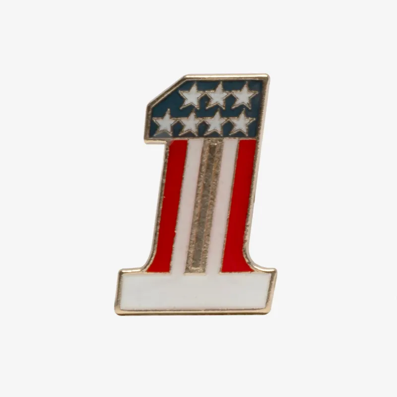 USA 1 Pin made by Wyeth