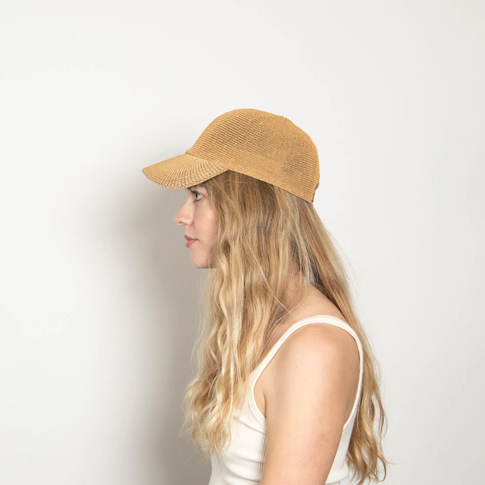 Paula Mesh Cap in Camel sold by Wyeth product image thumbnail 5