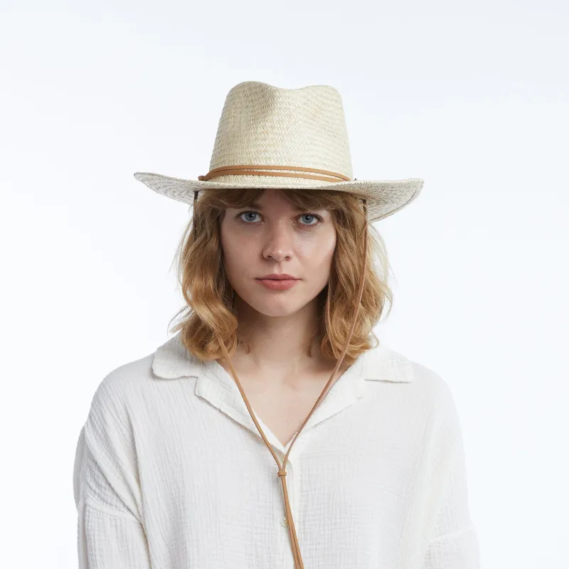 Lisbon Straw Rancher in Natural made by Wyeth