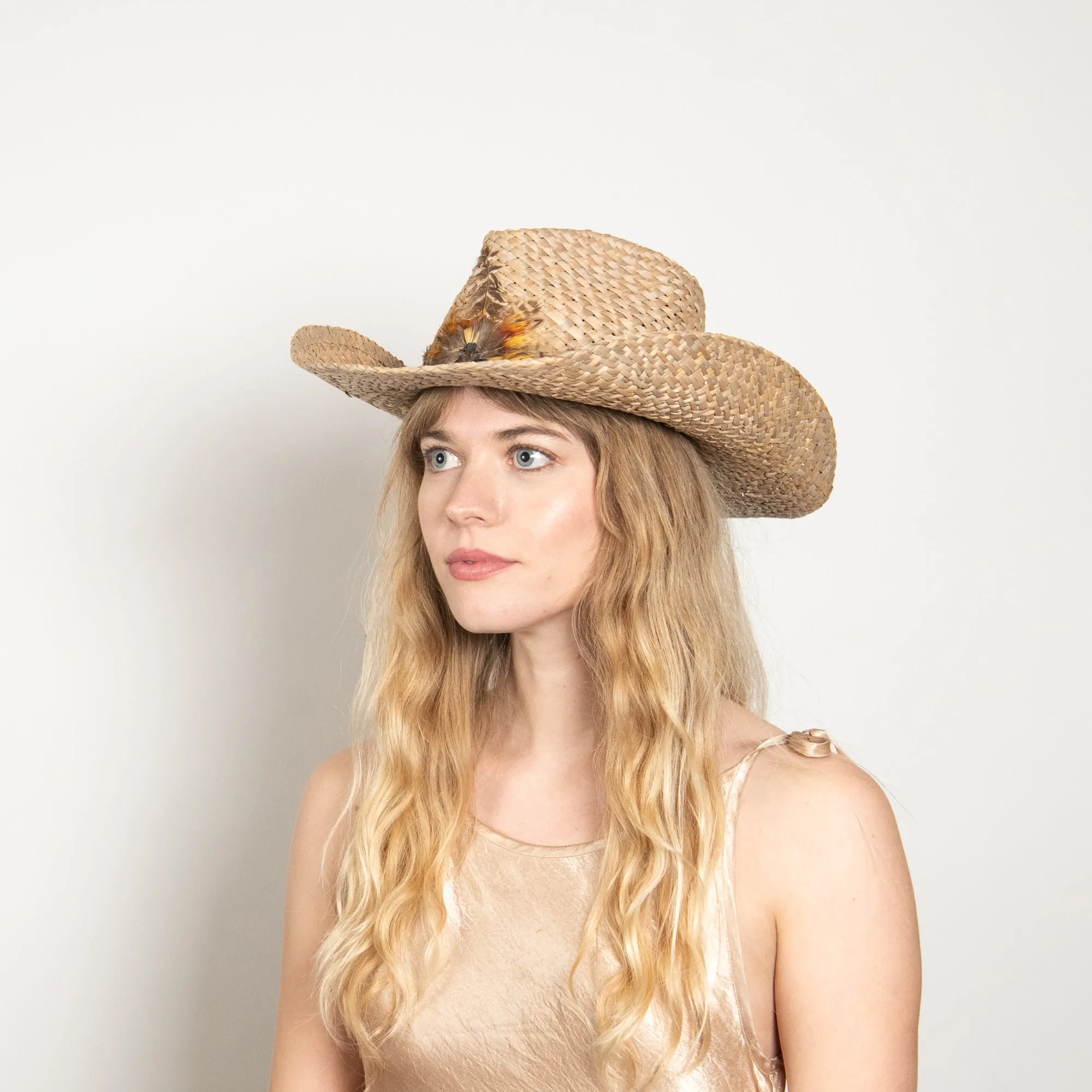 Charlie Straw Cowboy Hat in Natural sold by Wyeth product image thumbnail 5