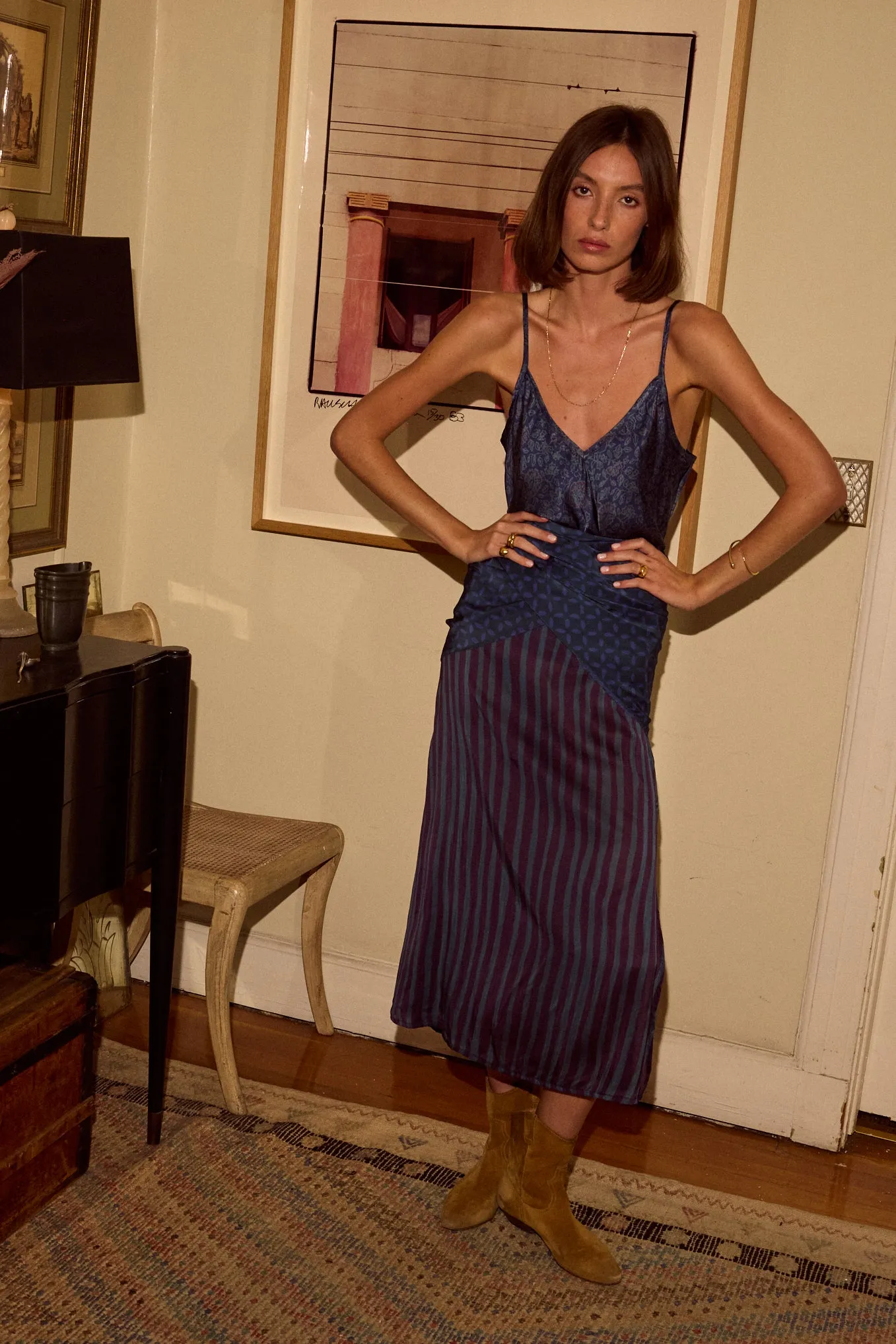 LARGE SQUARE SCARF sold by Natalie Martin product image thumbnail 3